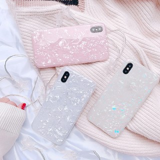 Ốp Xà Cừ Trắng Hồng Cho Iphone