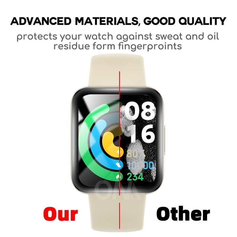 Vỏ Bảo Vệ Màn Hình Bằng Acrylic Trong Suốt Chống Vỡ Cho Redmi Watch2 Redmi Watch2