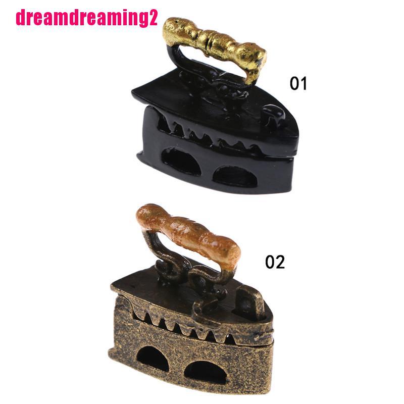 Mô Hình Nhà Búp Bê Mini Bằng Sắt Dễ Thương Xinh Xắn