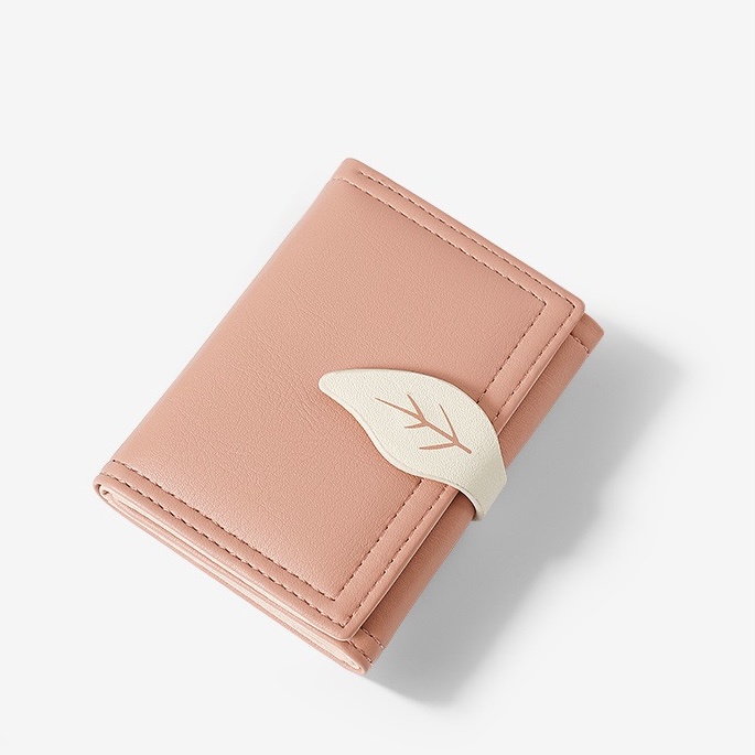 Faya - Ví ngắn cầm tay họa chiếc lá V160