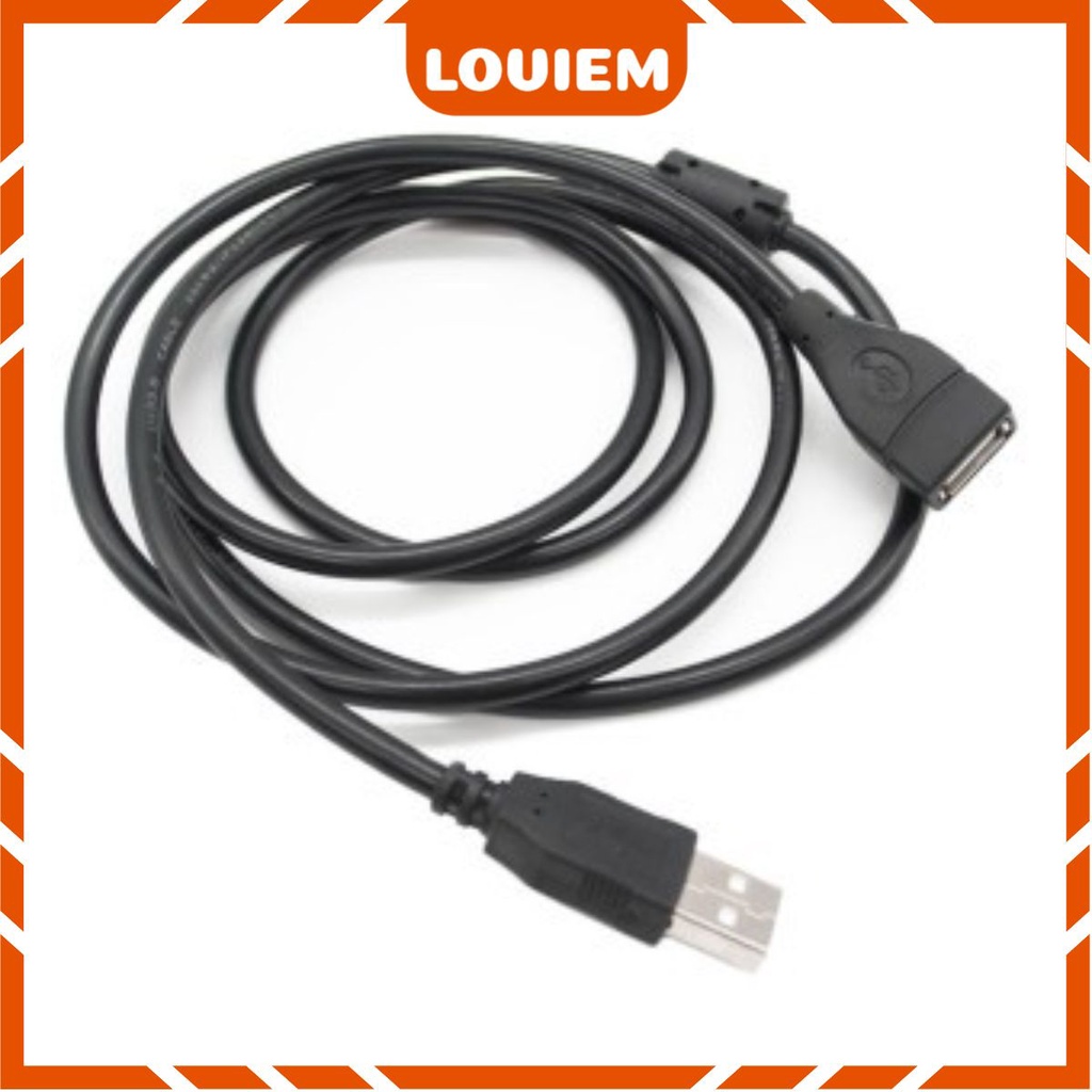 USB TO USB BLACK - CÁP USB ĐEN 3M