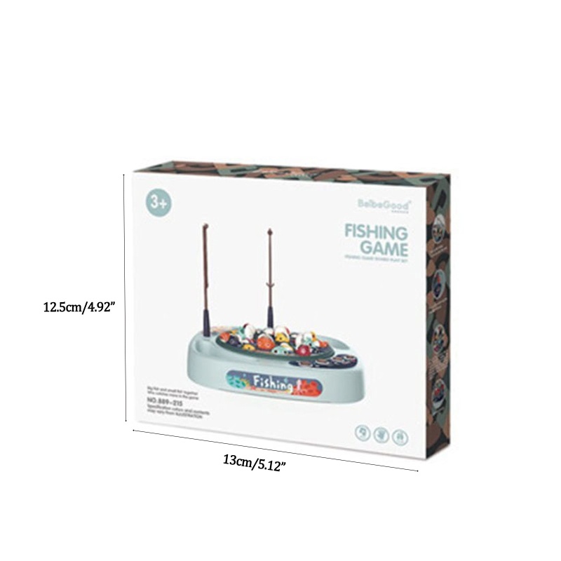 Bộ Đồ Chơi Câu Cá Đa Năng Cho Trẻ Em 14.6x12.6x2.1 &quot;