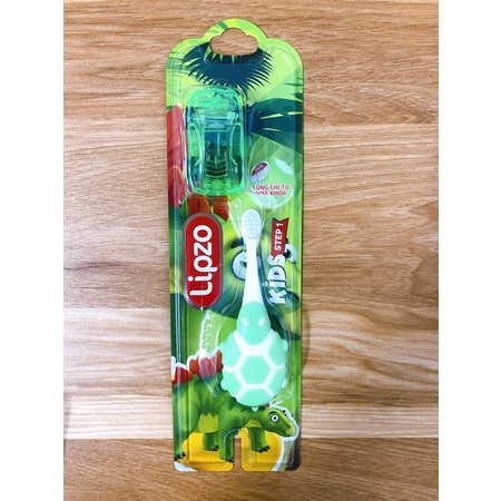 Bàn chải đánh răng trẻ em Lipzo tặng kèm ô tô