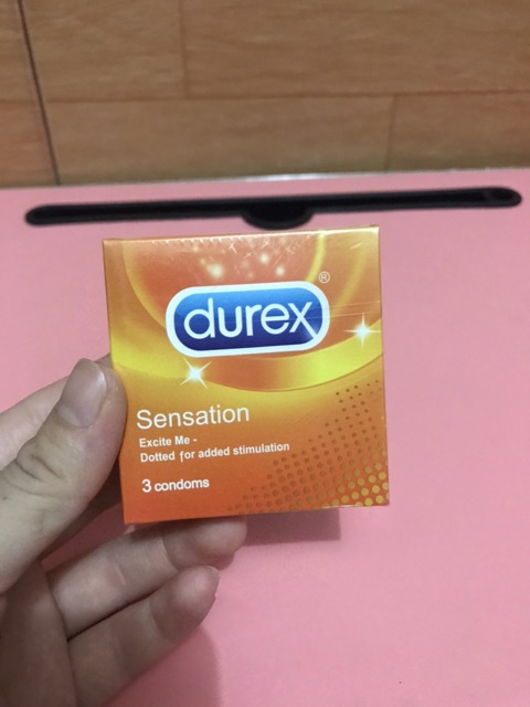 Hộp 3 bao cao su DUREX cao cấp(Che tên khi gửi hàng)