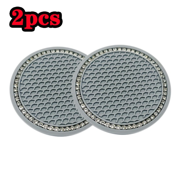 Giá Đỡ Bình Nước Bằng Silica Gel Chống Trượt Chống Thấm Nước Trang Trí Nội Thất Xe Hơi