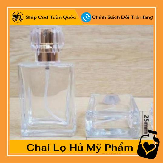 Lọ Chiết Nước Hoa ❤ TOP GIÁ RẺ ❤ Lọ chiết nước hoa 30ml Nút Lục Giác đựng dầu thơm , phụ kiện du lịch