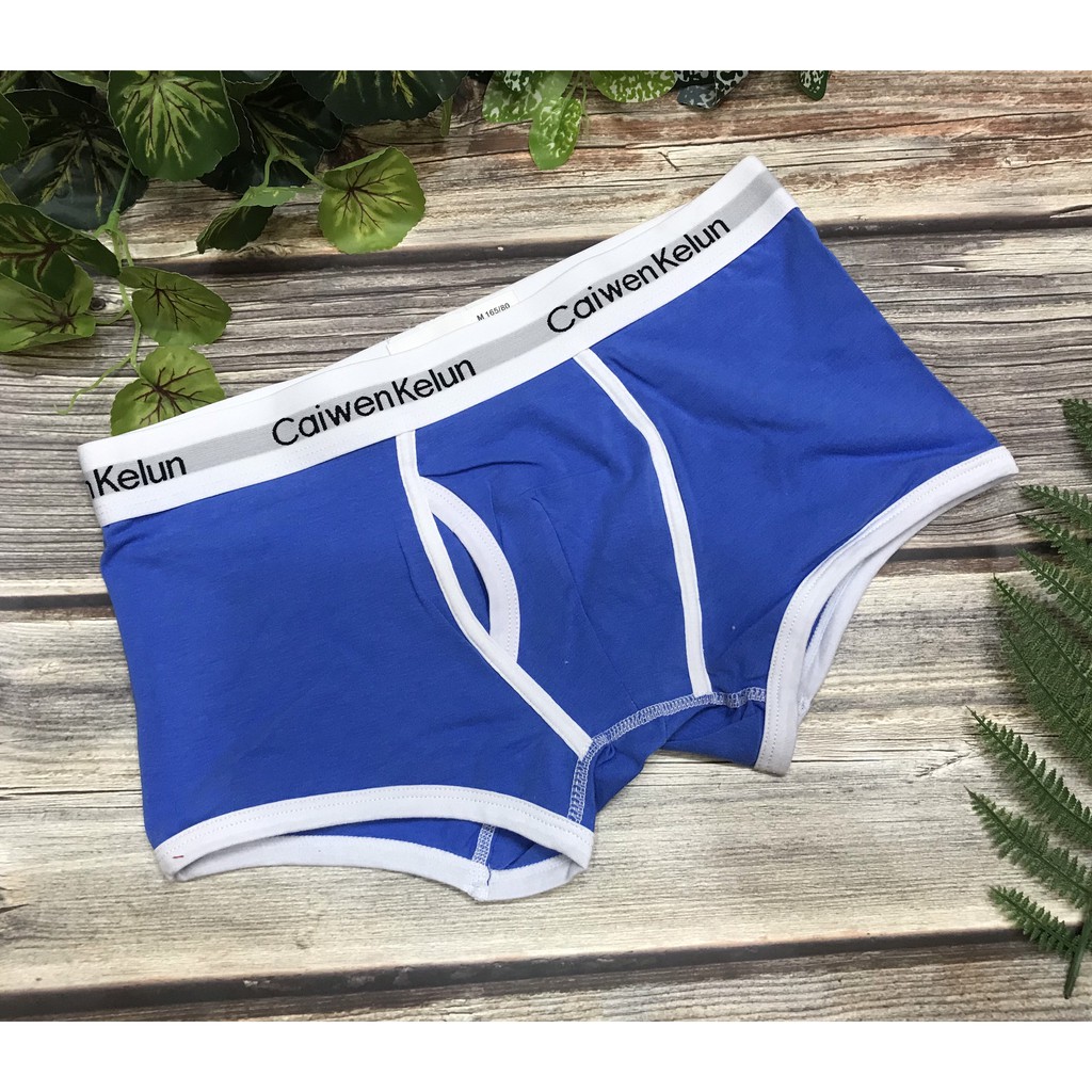 [free ship 50k + che tên đơn hàng] QUẦN LÓT BOXER NAM THUN COTTON CAIWEN (HÌNH THẬT)