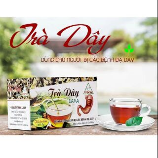 Trà Dây Lava - hỗ trợ điều trị các bệnh về dạ dày (hộp 30 túi)