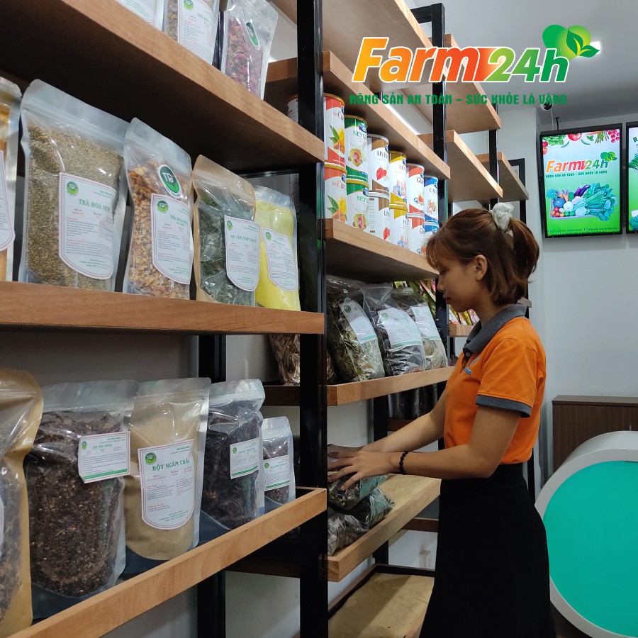 Trà hoa nhài khô, hàng loại 1, thanh nhiệt, giải độc, làm mát cơ thể, an thần ngủ ngon, kiểm soát cân nặng | Farm24h