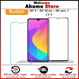 Kính cường lực xiaomi mi 9 / cc9 / mi mix 3 full màn 9d