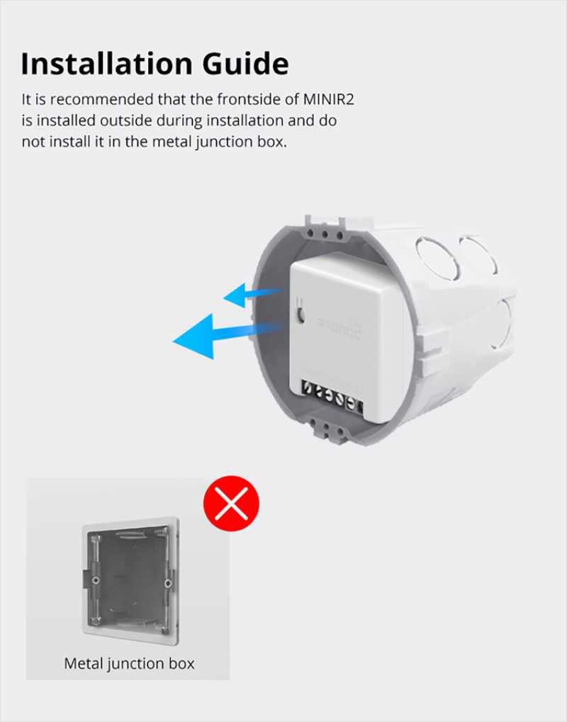 SONOFF MINIR2 - Two Way Smart Switch(MINI Upgrade)!!!2021