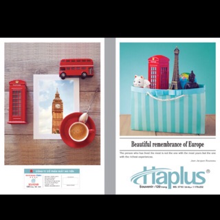 Vở haplus Hải Tiến cao cấp 80 trang và 200 trang