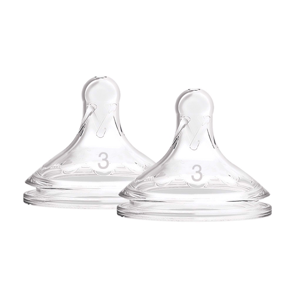 [Có bán lẻ] Set 2 núm ty Dr.Brown's cổ rộng dòng options Plus