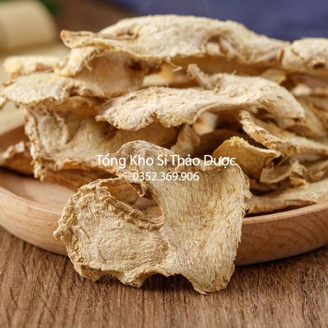 Gừng Khô Thái Lát 500g (Can Khương) - Thơm,Sạch