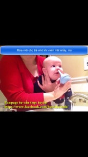 Dụng Cụ Y Tế Hút Mũi, Rửa Mũi Cho Bé