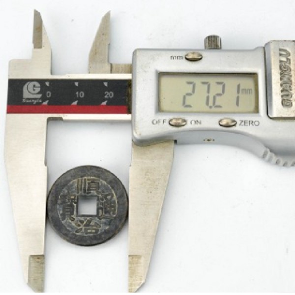 Tiền Xu Đen Âm Dương/2 size