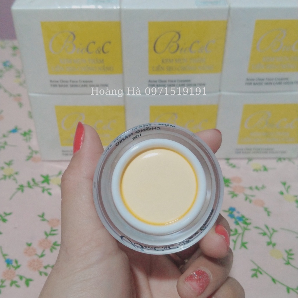 KEM DƯỠNG DA BIO C&C / KEM BIOC&C 10G ( MỤN, THÂM, LIỀN SẸO, CHỐNG NẮNG)