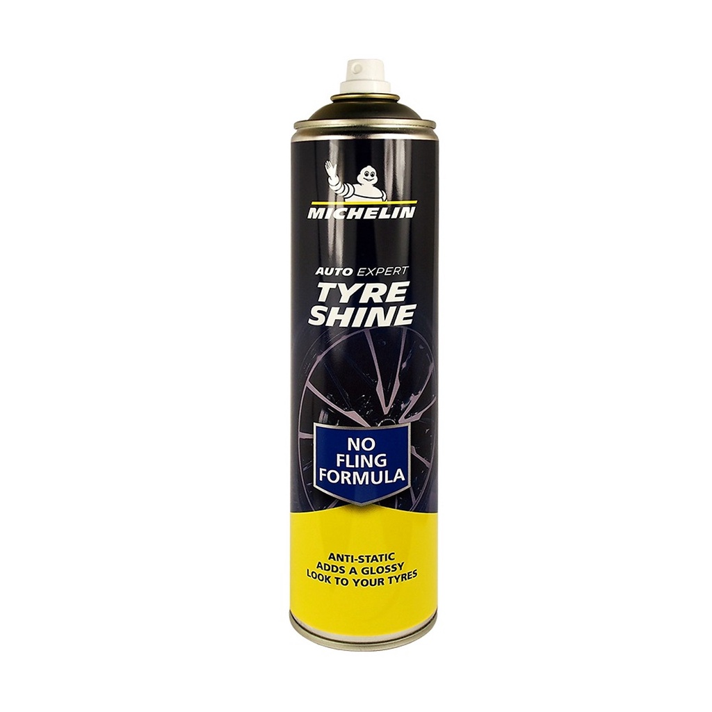 Chai Xịt Vệ Sinh Bảo Dưỡng và Làm Bóng Lốp Ô Tô Michelin W31432 Auto Expert Tyre Shine 520ml (hàng chính hãng)