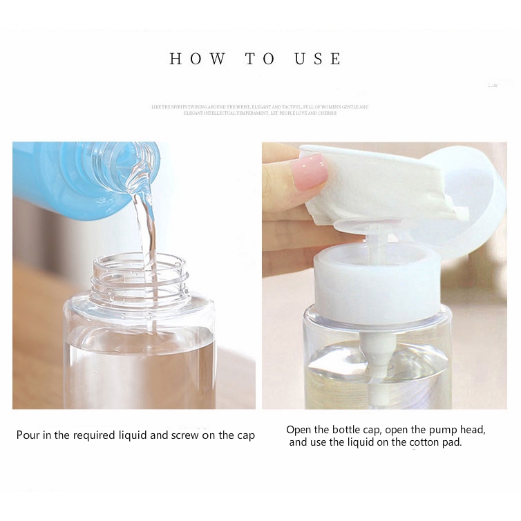 Bình Nhựa Rỗng Chiết Chất Lỏng Tiện Dụng 100ml/150ml/200ml