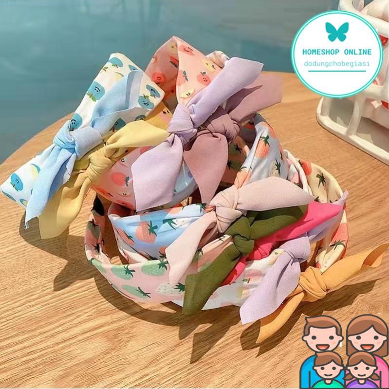Băng Đô Nơ Cài Tóc Không Đau Chống Trượt Kiểu Công Chúa Hàn Quốc Cho Bé Gái Xinh Đẹp Đáng Yêu Mùa Thu HOME SHOP ONLINE