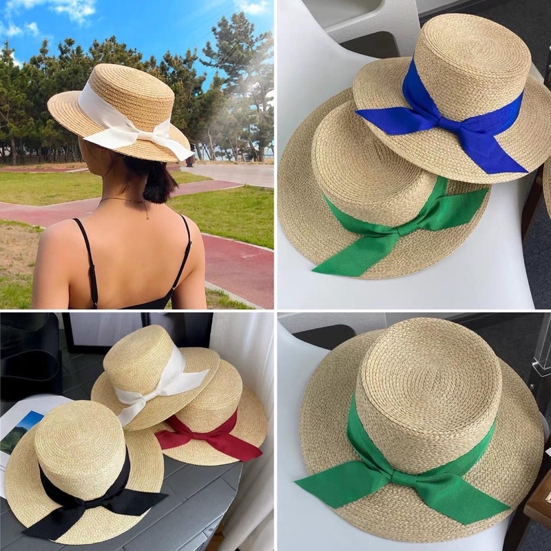 Nón cói đan gaucho 4 màu