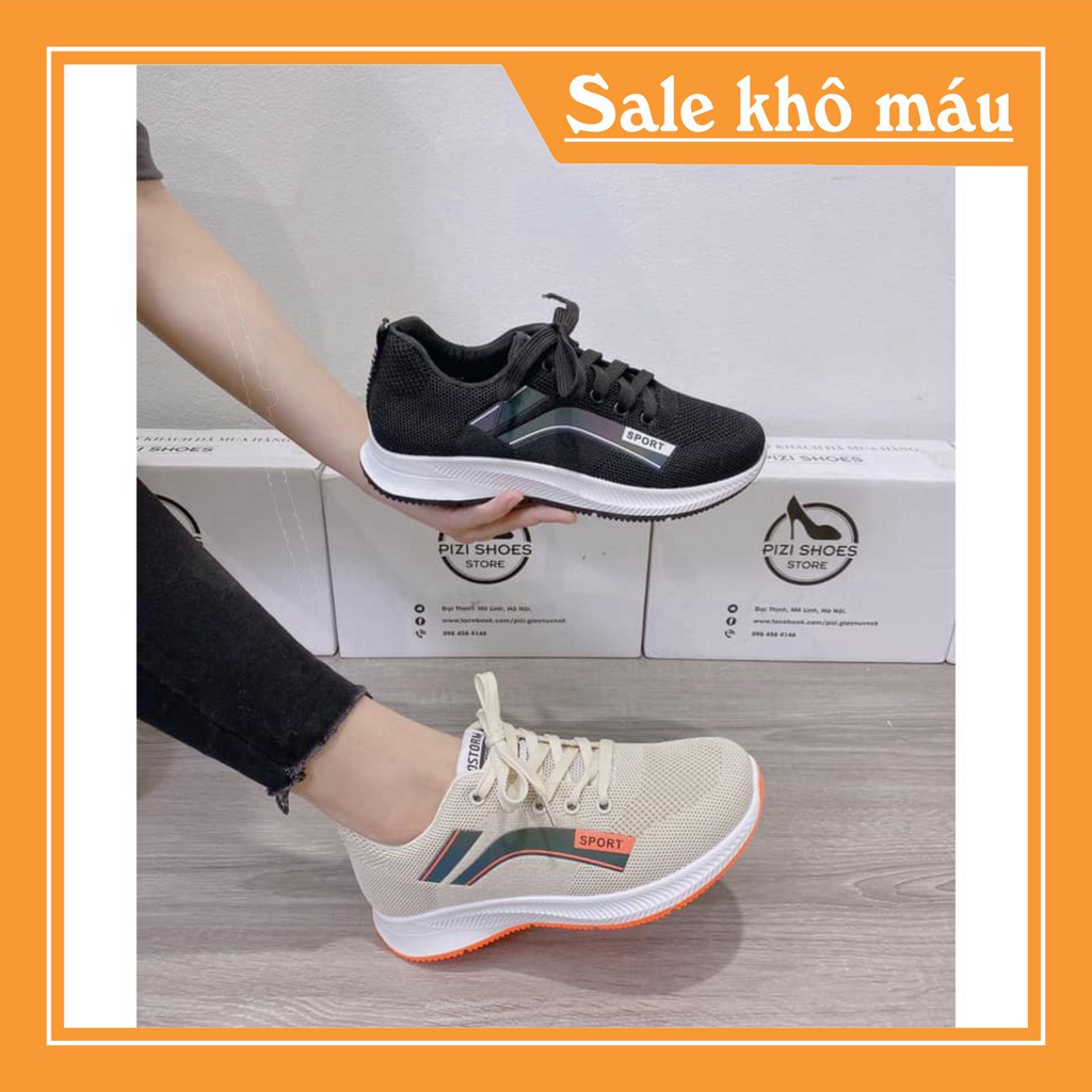 FREE SHIP Pizishoes - GIÀY THỂ THAO NỮ XINH XẮN T66 PIZI