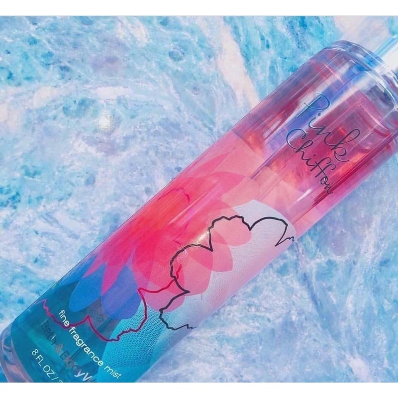 Xịt thơm toàn thân Bodymist Bath & Body Works mùi Pink Chiffon