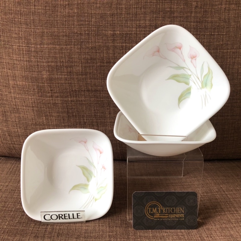 Tô Vuông nhỏ Thủy Tinh Mỹ LilyVille Corelle 2310-LV-LP 300ml