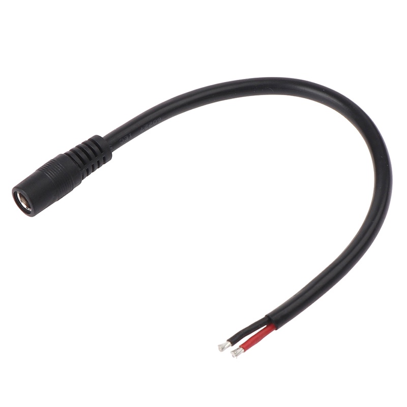 [Lõi Đồng Lớn] Jack Nguồn Dc 5.5Mm Đực Cái 25Cm (5.5X2.1Mm)