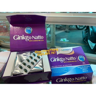 Ginkgo natto Cải thiện trí nhớ và chứng mất ngủ hoạt huyết dưỡng não, đau đầu chóng mặt, ngủ không ngon giấc