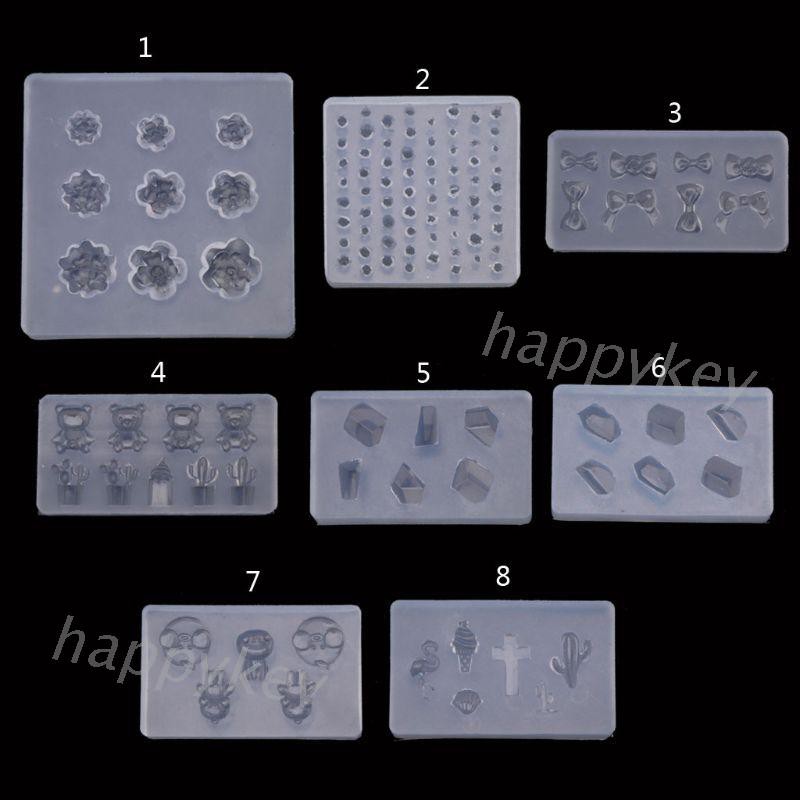 Khuôn Nhựa Hình Hoa Trang Trí Móng Tay