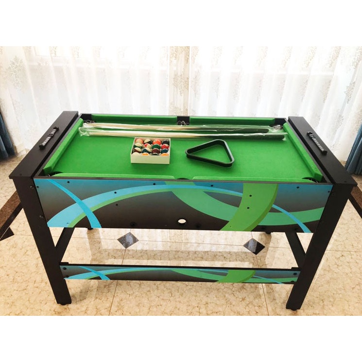 Bàn Bi Lắc Cỡ Lớn 4 Trong 1 Bida, Bóng Bàn, Khúc Côn Cầu,Đầy Đủ Phụ Kiện,Bi A, Air Hockey Mini Gia Đình Văn Phòng Hanana