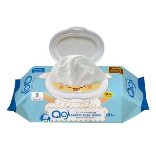 [HCM]Combo 3 khăn ướt agi 100 tờ tặng quà ( gói 80 tờ ko mùi)