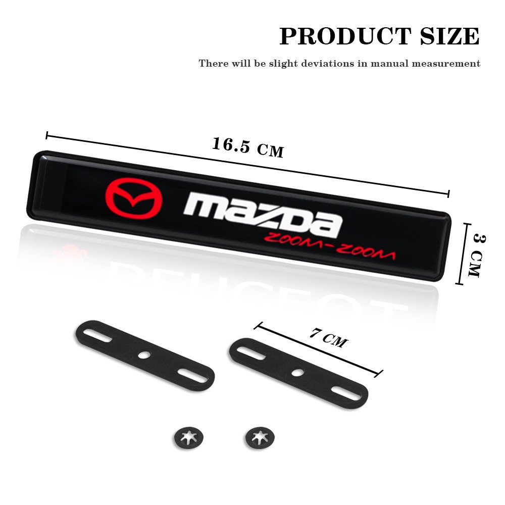 Mazda Logo Đèn LED Trang Trí Mui Xe Hơi  Chất Lượng Cao 3 2 6 CX5 CX30 CX8 CX3 BT50