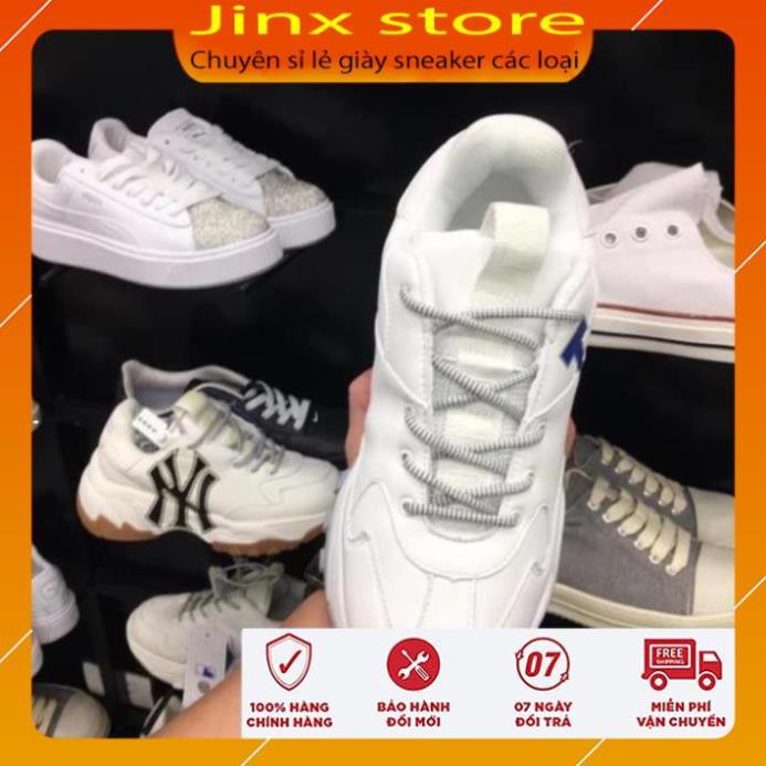 FALE Xả sale lớn nhất 12-12 Giày thể thao sneaker màu trắng phối chứ LA full size, full bill box hàng 1:1 ¹ new L !