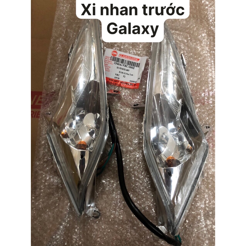 Xi nhan trước/ bộ đèn xi nhan trước xe Galaxy mã VBC, VBE