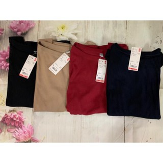 Áo thun tăm cổ thuyền Uniqlo Nhật 2019