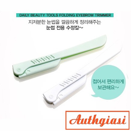 Dao cạo mày TFS Folding Eyebrow Trimmer Sắc An toàn The Face Shop Hàn Quốc