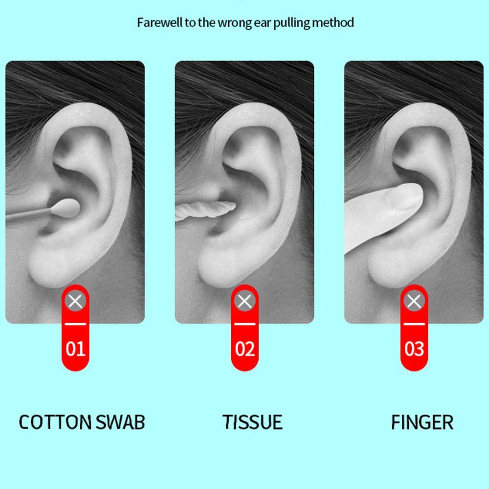 Bộ 6 Dụng Cụ Vệ Sinh Tai Kèm Móc Khóa Bằng Da Tiện Dụng
