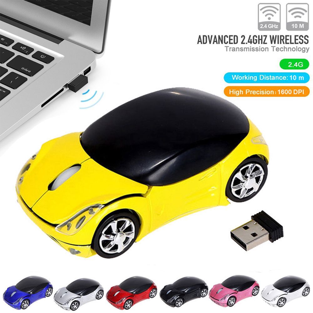 MAGICIAN LED LightingPortable Optical USB Receiver GamingWireless MouseFor PC Laptop Macbook