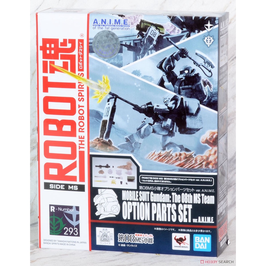 Mô Hình The 08th MS Team OPTION PARTS SET Gundam Bandai Robot Spirit Side MS Đồ Chơi Lắp Ráp Anime [ PHỤ KIỆN ]