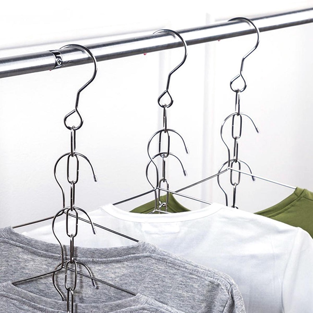 Móc Xích Treo Đồ Tiết Kiệm Không Gian Tiện Dụng