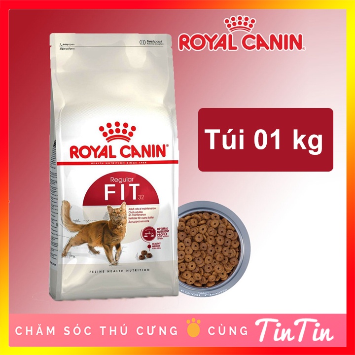 Royal Canin Fit 32 Thức Ăn Hạt Cho Mèo Trưởng Thành Túi M ột kg giá rẻ