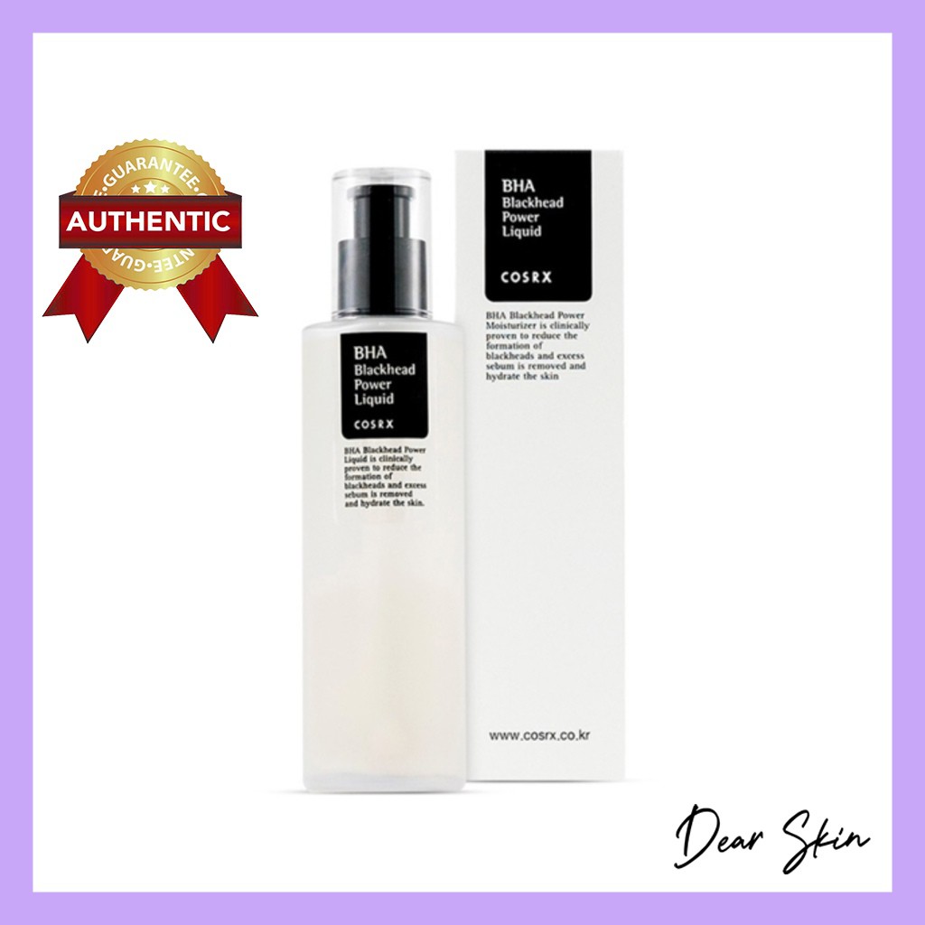 [Chính Hãng] COSRX BHA Blackhead Power Liquid 100ml - Tẩy Tế Bào Chết Hoá Học - ttbc cosrx tẩy da chết hóa học cosrx