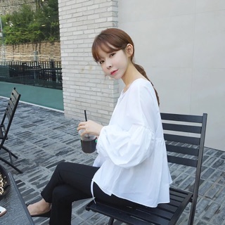 Áo baby doll tay bồng