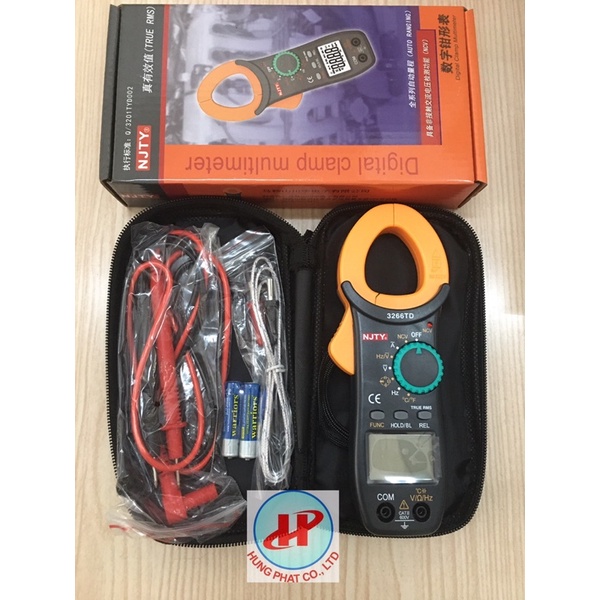 ĐỒNG HỒ AMPE KÌM MẪU MỚI 3266TD [SIÊU RẺ] (Loại tốt, bảng quốc tế)