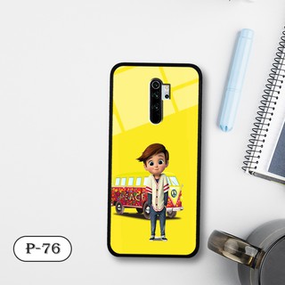 Ốp lưng kính 3D Xiaomi Redmi Note 8 Pro- hình cute