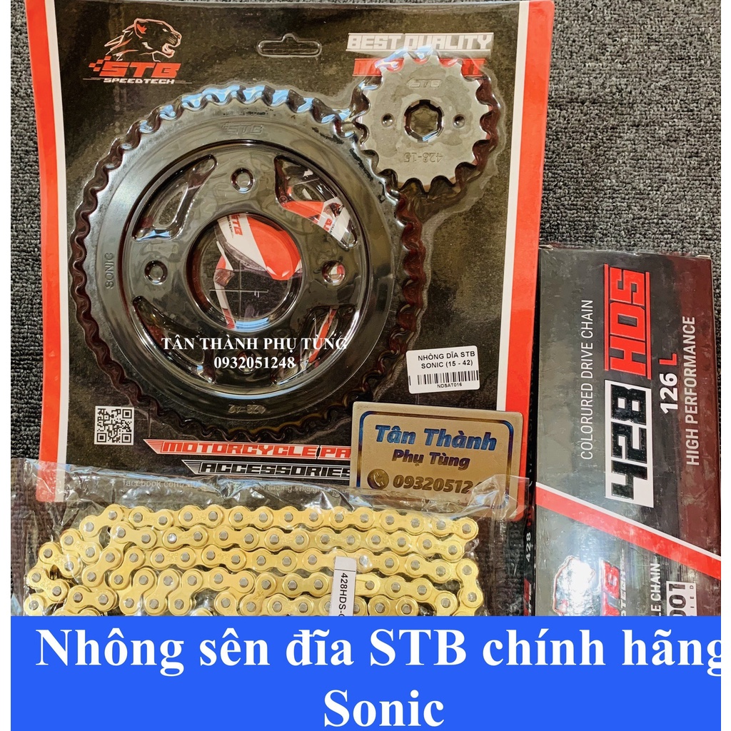 Nhông sên đĩa STB chính hãng Sonic dochoixemay