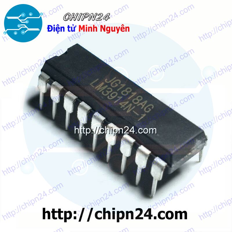 [1 CON] IC LM3914 DIP-18 (LM3914N-1 3914)