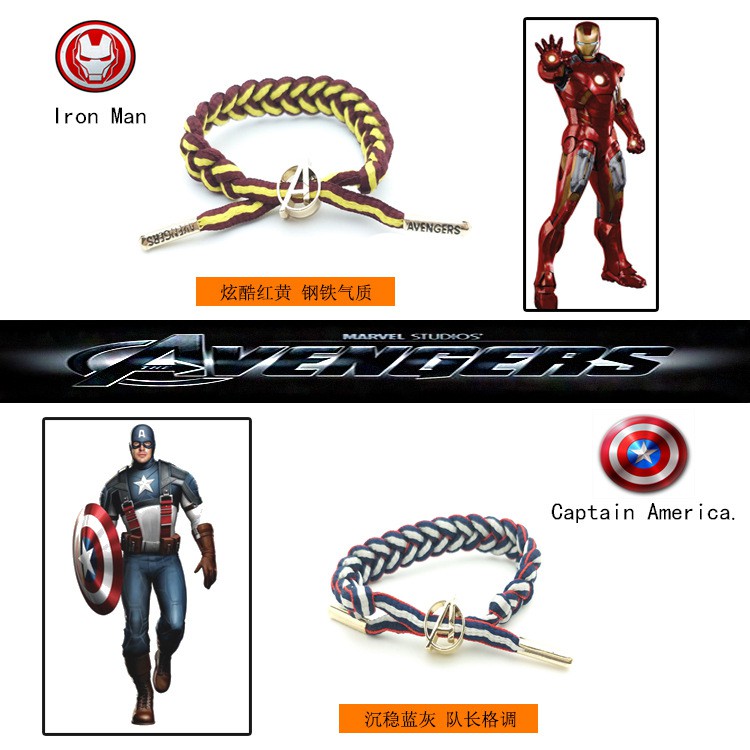 Marvel Vòng Đeo Tay Dây Bện Mặt Sư Tử Nhỏ Dễ Thương Cho Cặp Đôi